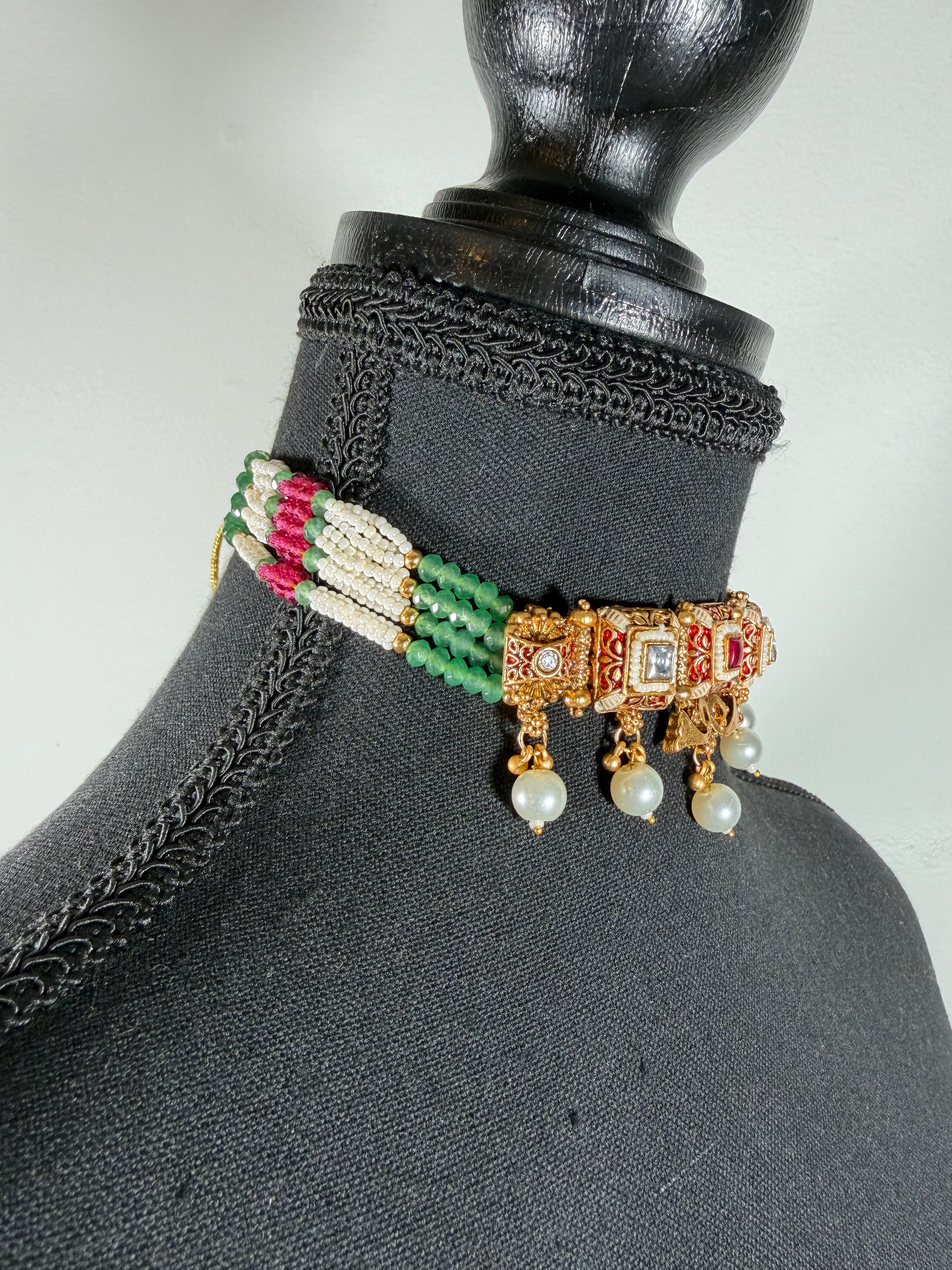 Thulasiya Necklase Set