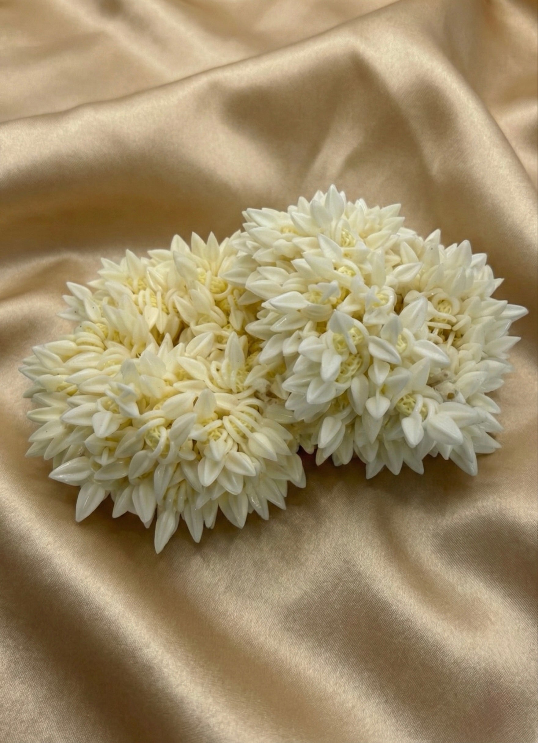 Faux Jasmine Scented Scrunchie